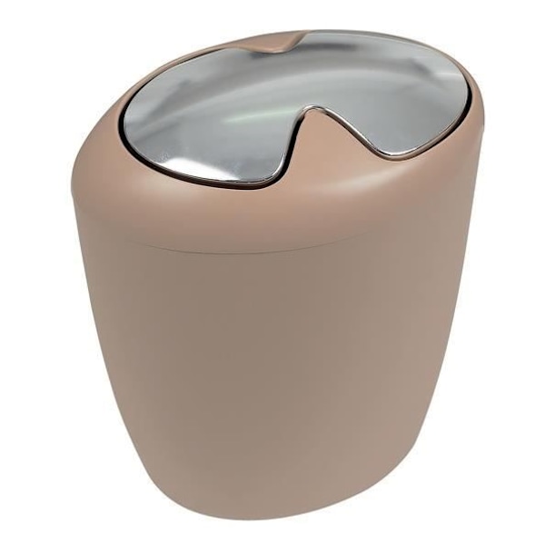 Spirella Polyresin Tilt Bin ETNA 7L Bahamas Bahamas vit