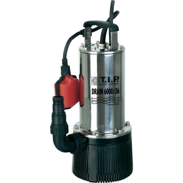 Tip 6000/36 dränkbar dräneringspump - TIPS - Vattenbehandling - Dränkbar pump - Evakuera