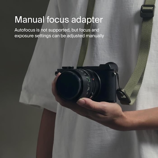 Urth Anpassningsring för objektiv Kompatibel med Pentax K-objektiv och Leica L - Svart