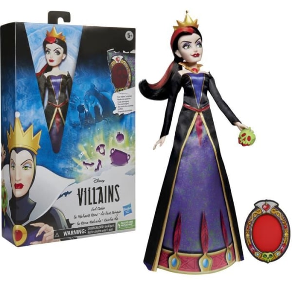 Evil Queen Doll - Disney - HASBRO - 28 cm - Lila - Barn