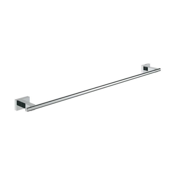 GROHE Essentials Cube 4-i-1 badrumstillbehörsset 40778001 - Väggkrok - Handdukstorkar - Toalettpappershållare - Krom