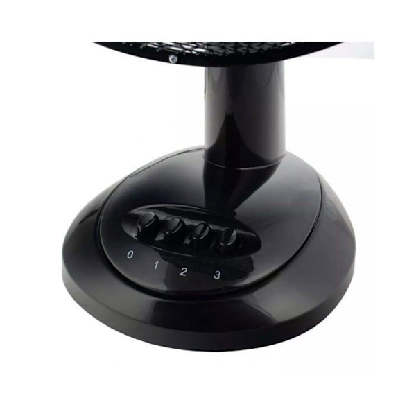 Skrivbordsvitens - KLAUSBERG - KB-7474 - 30 cm - 3 hastigheter - 90° oscillation Svart