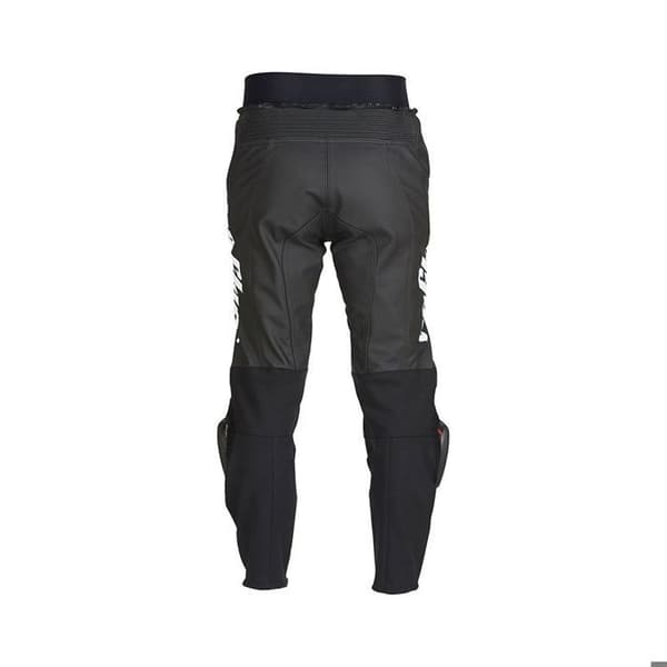 Furygan Drack lädermotorcykelbyxor svart/vit/vit 36