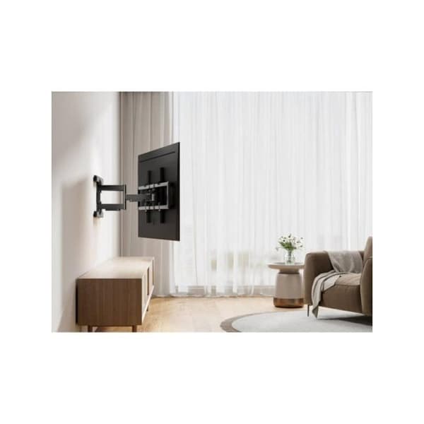 TV Stöd Utrustning 650348 43-100" Helt Rörlig Lutbar Rotera Vägg Svart
