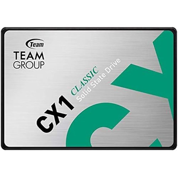 SSD-hårddisk - TEAMGROUP - CX1 - 480 Go - 2.5" - SATA III - 3D NAND
