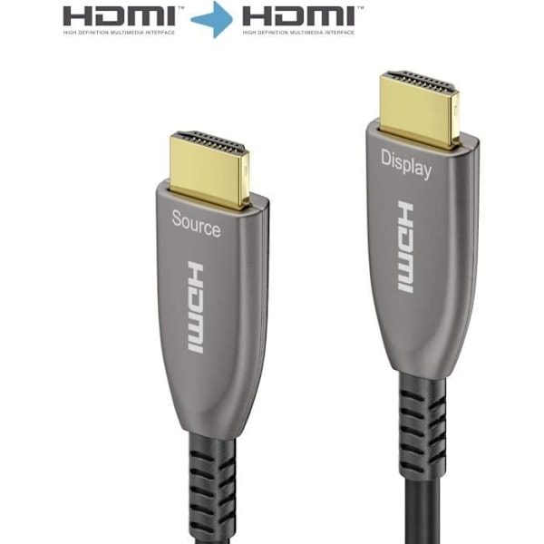Sonero 20m UHD 2160P 4K60Hz HDR 18Gbps fiber optic HDMI-kabel