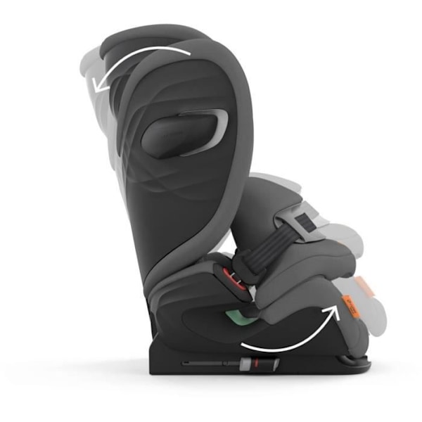 Pallas G i-Size Plus Bilbarnstol - Grupp 1/2/3 - Lava Grey - CYBEX Lava grå