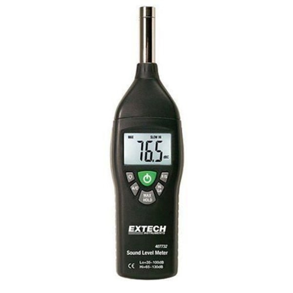 EXTECH Typ 2/35 digital ljudnivåmätare vid 130 dB - 407732