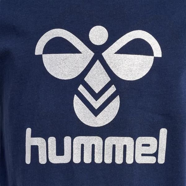 Hummel Flowy Klänning Flicka - blå blå 8 år