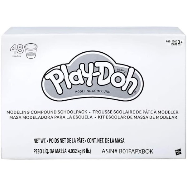 PLAY-DOH - Skollåda - 48 krukor modelllera - Barn - Blandat - Från 24 månader