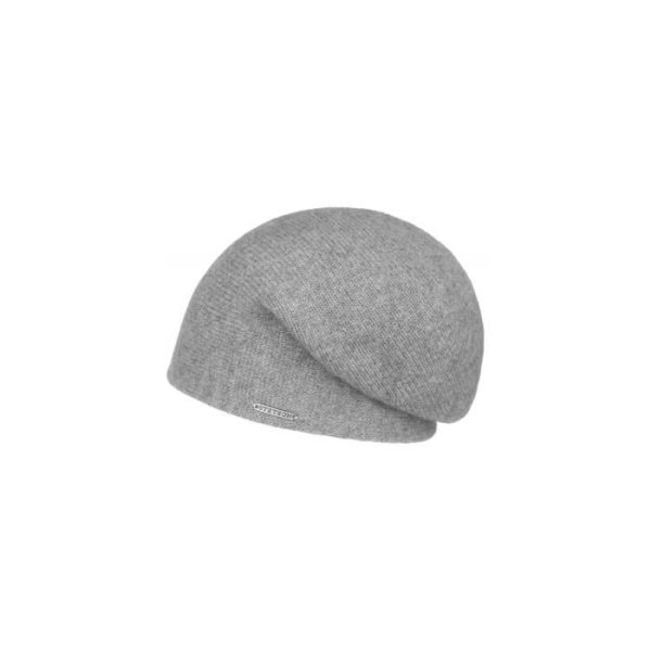 Mössa - STETSON - Shirley Cashmere Ljusgrå - One Size - Vinter Ljusgrått