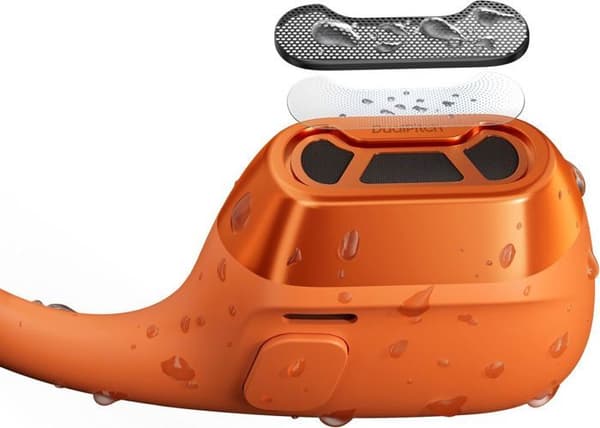 Sporthörlurar - Shokz - OpenRun Pro2 Mini - Bluetooth - Svettresistent - Orange Apelsin