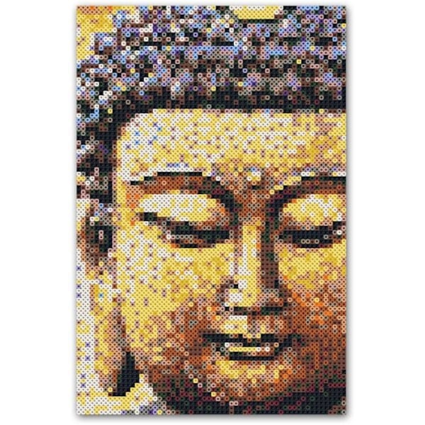 Buddha 7000 Strykpärlor Kit - SES CREATIVE - Barn - Flerfärgad kastanj