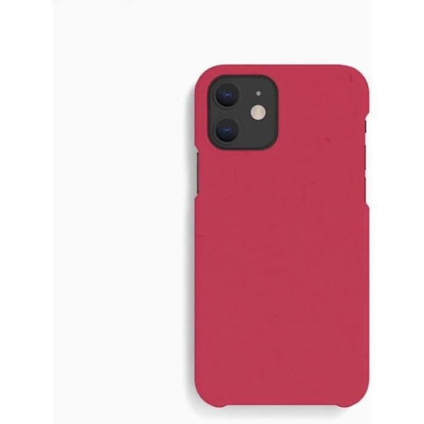 Ekologiskt skydd - WONDEE - iPhone 13 - Biologiskt nedbrytbar - Minimalistisk - Granatäpple Röd Granatäpple Röd