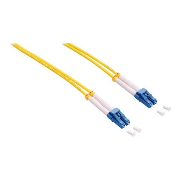 LogiLink Single Mode LC (M) Patch-sladd för Single Mode LC (M) 0,5 m Fiberoptik 9 - 125 mikrometer OS2 utan...