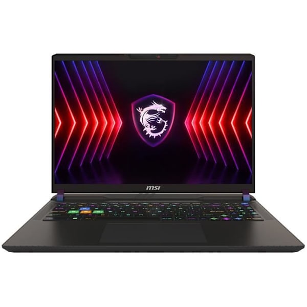 Msi gaming Vector 16 HX A14V bärbar PC - 16" QHD+ 240 Hz Intel core I9 32 GB RAM DDR5 1 TB SSD RTX 4080 TGP 175 W - Svart