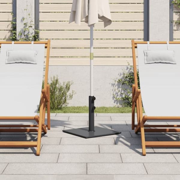 Parasolstöd för master Ø32 38 48 mm 17 kg kvadrat