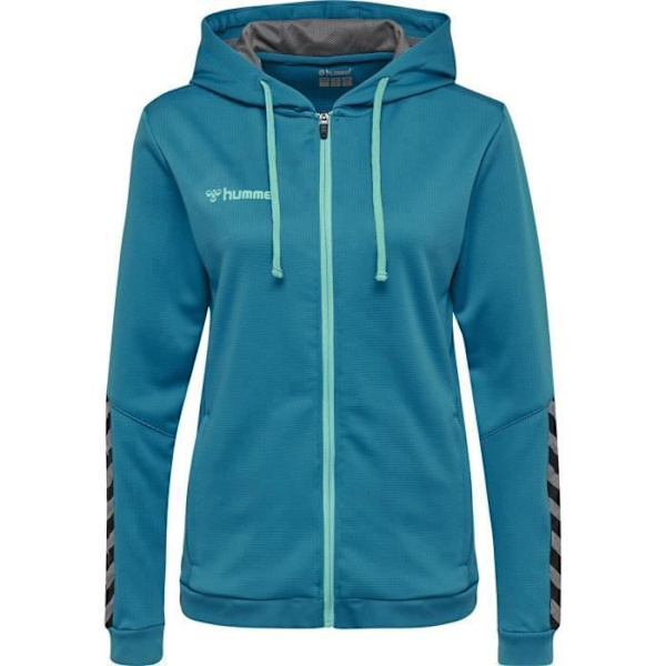 Sweatshirt - Hummel - Authentic Poly - Kvinna - Långa ärmar - Blå Blå jag