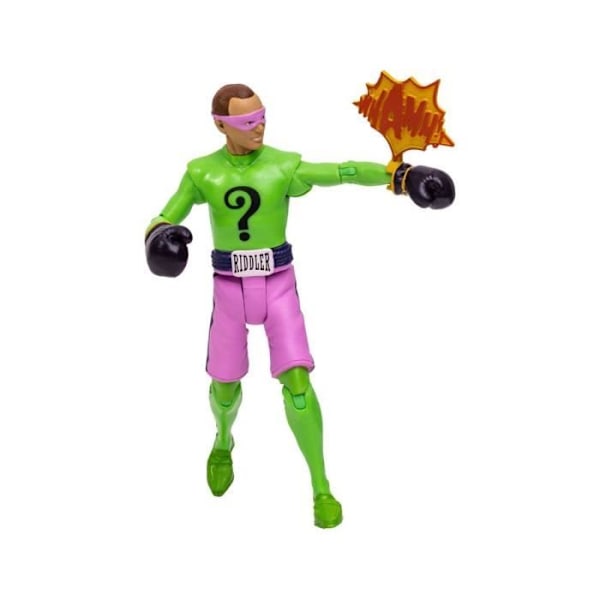 Batman 66 The Riddler in Boxing Gloves Figure - McFarlane Toys - DC Retro