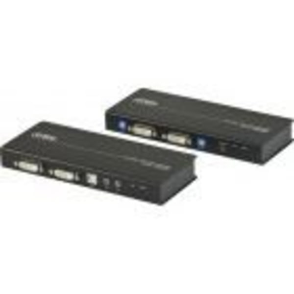 Prolongator KVM - Aten - CE604 - Dual View DVI - 60m - USB/AUDIO/RS232