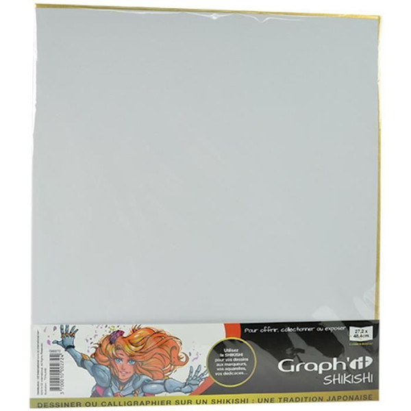 Shikishi-bräda - Graph'It - Storformat - Flerfärgad - Blandad - Vuxen