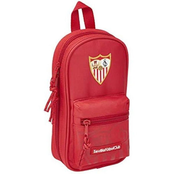 Safta Necessär med 4 fodral - Sevilla FC Official - Polyester - 120 x 50 x 230 mm