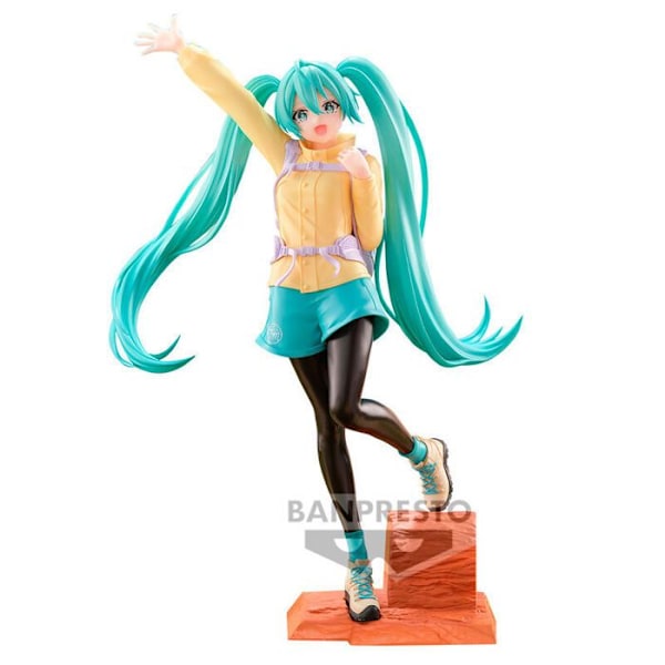 Figur - Banpresto - Hatsune Miku - Escalade - Hög kvalitet - Detaljerad design blå