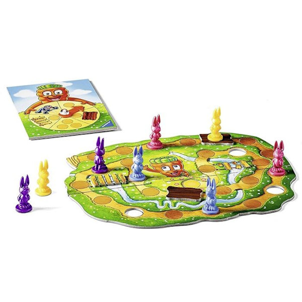 Croque Carotte äventyrsspel för barn - Ravensburger - Reseformat - Från 4 år Flerfärgad