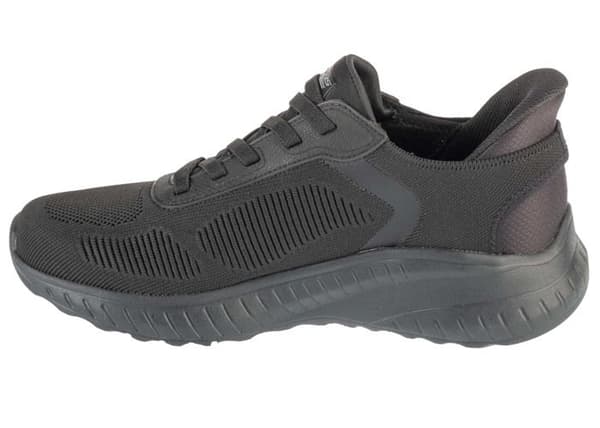 Herrskor - Svart - Skechers Slip-Ins: BOBS Squad Chaos - Solid Step Svart 42 1/2