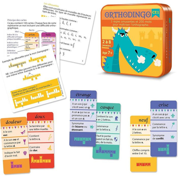 Orthodingo - Utbildningsspel Blå