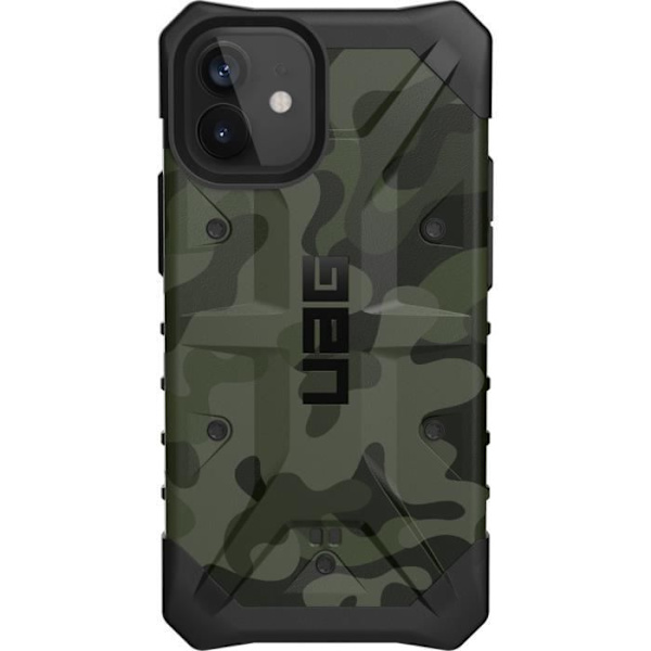 UAG Pathfinder Fodral till iPhone 12 Mini - Forest Camo Flerfärgad, Grön