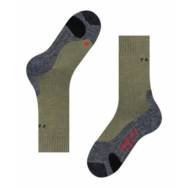 Falke TK2 strumpor - oliv - 44/45