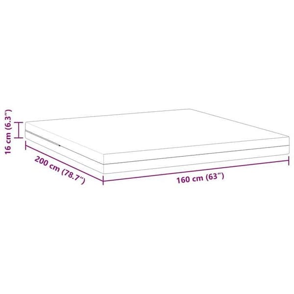 Vidaxl Madrass - 4106295