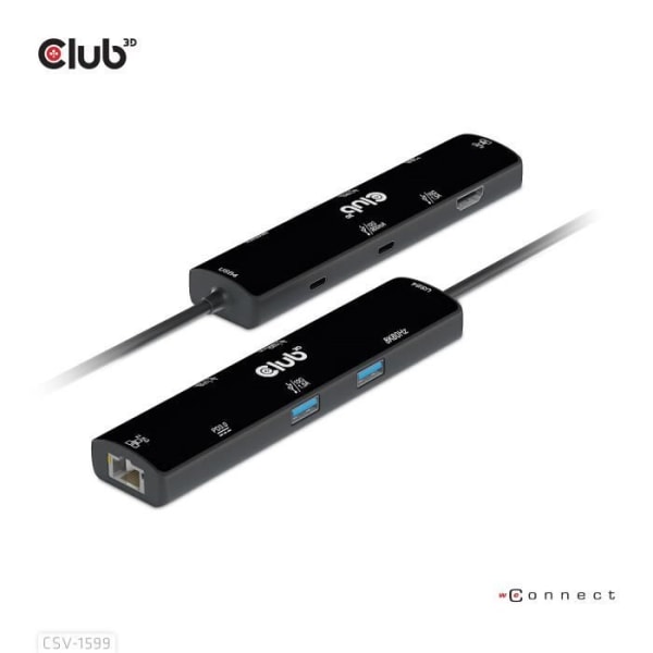 CLUB3D CSV-1599 HUB & KONCENTRATOR
