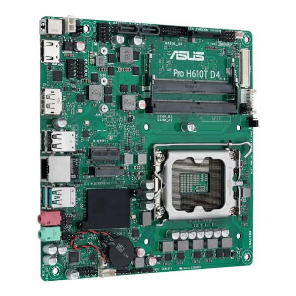 ASROCK Moderkort Pro H610T D4