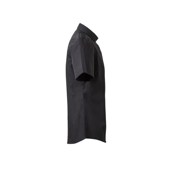 Polyester-bomullskjorta dam Velilla svart XL