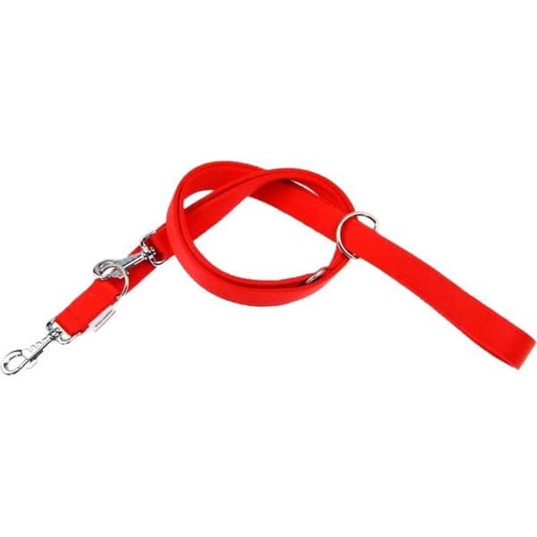 Multifunktionell koppling - HALTI - Röd - Nylon och rep - 2 meter - 2 karbinhakar Röd