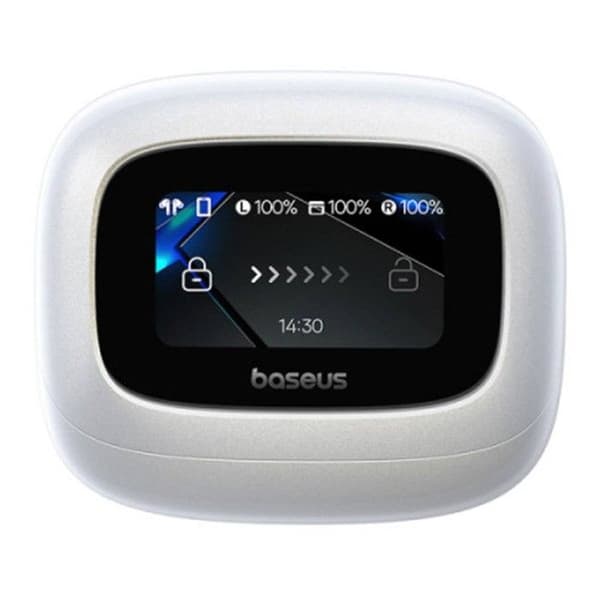 Bluetooth-hörlurar - BASEUS - Bowie M2s Ultra - ANC 52 dB - Bluetooth 5.4 - Vit Vit