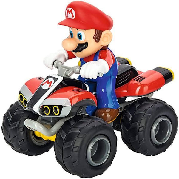 Mario Kart™ radiostyrd fyrhjuling - CARRERA-LEKSAKER - Mario - 2,4 GHz - Batteri - Pojke - 6 år och äldre