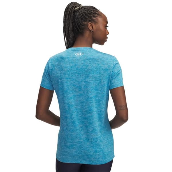 Under Armour Tech melerat damtröja eterblå S