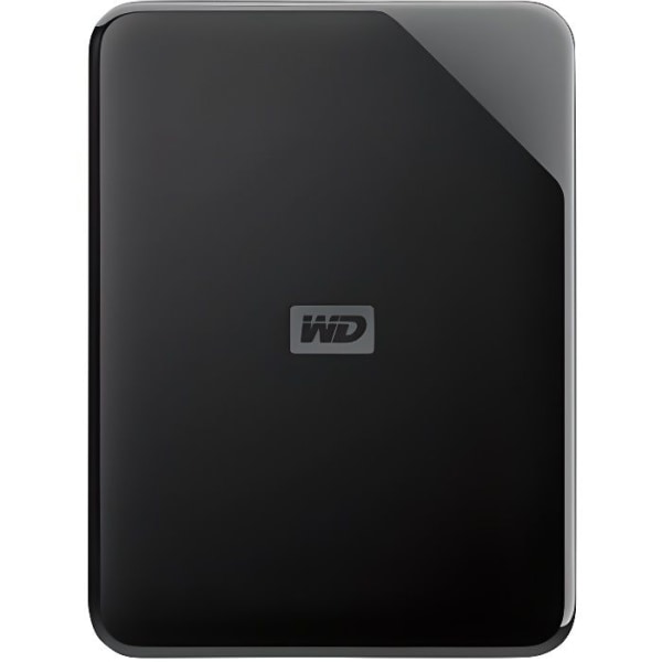 WD Elements SE WDBJRT0040BBK-WESN Bärbar hårddisk - WESTERN DIGITAL - 4 TB - USB 3.0 - Svart - 2,5" Format