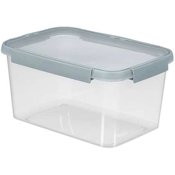 Förvaringsbehållare för livsmedel - Curver - Smart-Fresh-Eco - 5L - Grå/Transparent - 3-pack Grå/Transparent