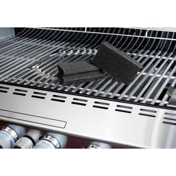 Rengöringssvamp - GCNS1 - Speciell för grill - Svart - Galler - Hög effektivitet