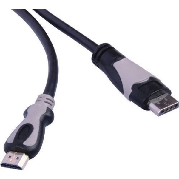 Displayport till HDMI hane/hane-kabel 1,80m