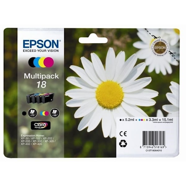 Epson T1806 Daisy färgpatroner