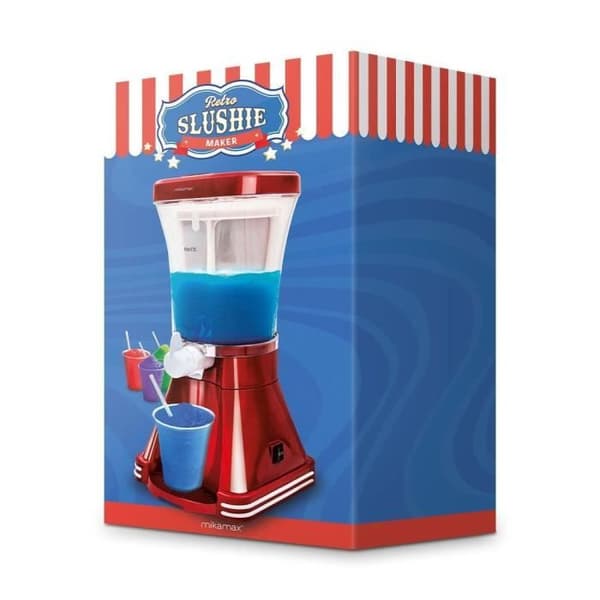 Granulator - Retro - 50W - 1L - Röd och vit röd och vit