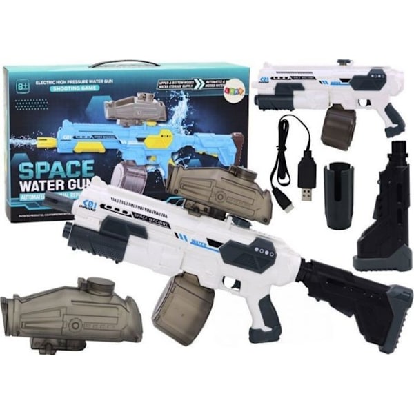 Leantoys - 17617 - Vattenspruta Automatisk vit trådlös M416