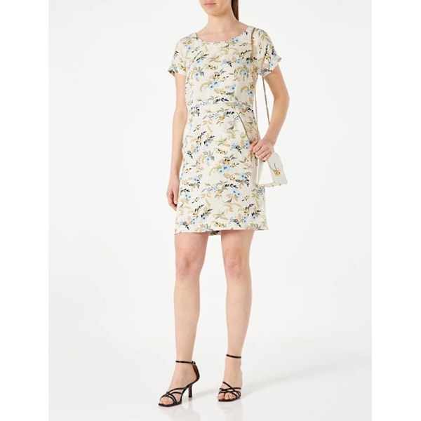 Del två klänning - 30306067 - Indreaspw Dr Dress Feminin Silhouette Femme Blå lövbuketttryck XL