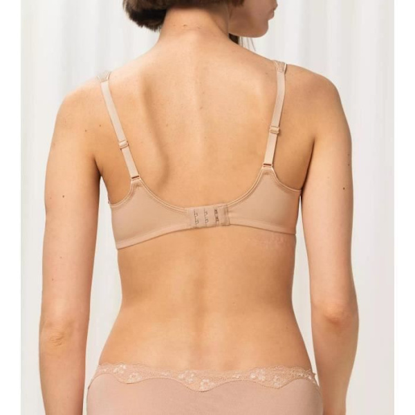 Spets-bh i bomull för kvinnor Triumph Modern W02 - neutral beige - 120 C neutral beige 90F