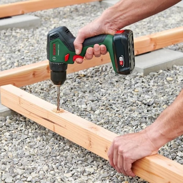 Perforator Skruvdragare UniversalDrill 18V-60 (2x 2,0Ah) + AL 18V-20 Grön